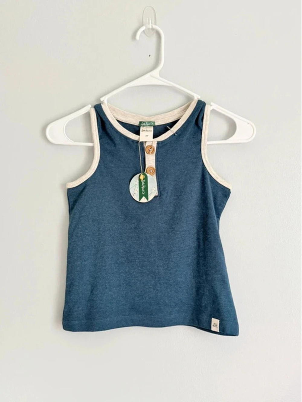 Little Road Co Boys Tank Top Size 6Y Blue NWT